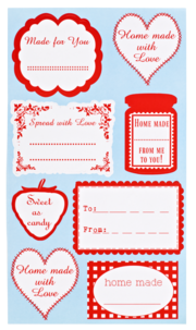 Syltburksetiketter Made for you