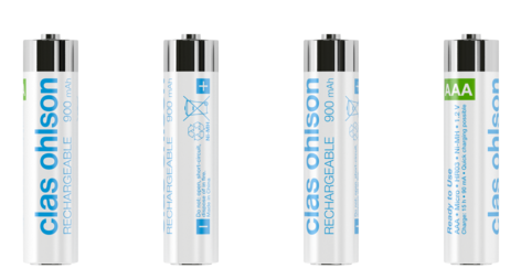 Oppladbart AAA/HR03-batteri