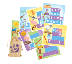 Brädspel Lär Dig Bokstäver, Tactic, 4+