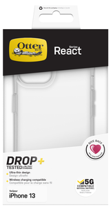 Mobilskal iPhone 13, Otterbox React Clear