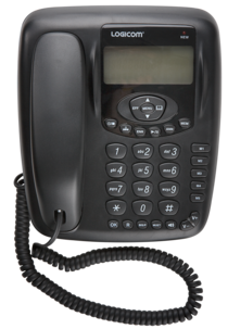 Telefon med telefonsvarare Comsys View 2087