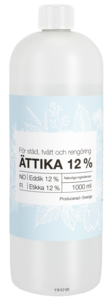 Etikka 12 %, 1 litra