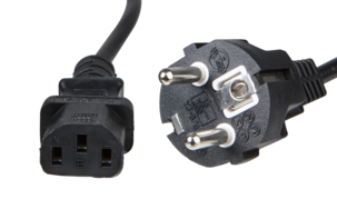 Apparatledning C13, 1,8 meter