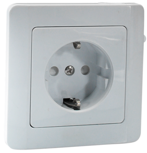 Vägguttag för infällnad