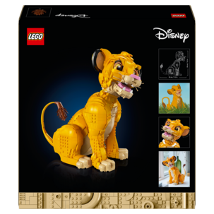 LEGO Disney Young Simba byggfigur gul 43247, 18 år