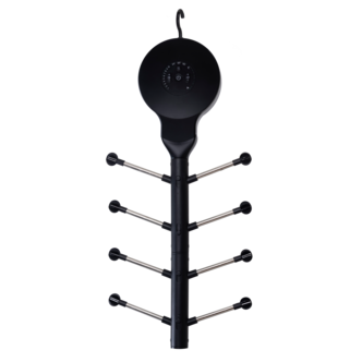 Hedgehog Hanger portabel skotork med 8 krokar