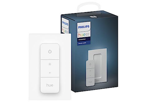 Philips Hue Dimmer Switch trådlös dimmer och fjärrkontroll