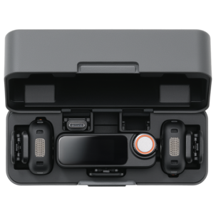 DJI Mic 3 trådlöst mikrofonsystem (2 TX + 1 RX + Charging Case)