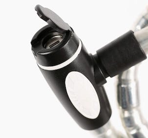 Vaijerilukko ja avain 100 cm