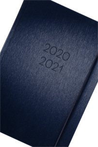 Viikkokalenteri A5 2020-2021, sininen
