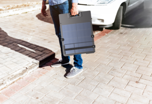 EcoFlow Lightweight solcellepanel 220 W portabelt sammenleggbart