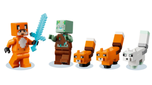LEGO Minecraft Kettuhuvila 21178, yli 8-vuotiaille