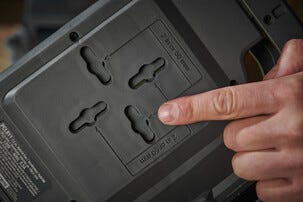 Ryobi RF18-0 stillegående batteridrevet vifte 18 V, One+