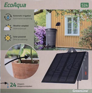 GreenLine EcoAqua S24 solcellsbevattning, 24 plantor