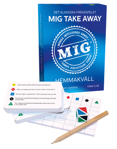 MIG Take Away Hemmakväll frågespel för vuxna
