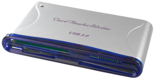 USB 2.0-minnesläsare/skrivare
