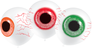 Halloweenilmapallo Zombiesilmät