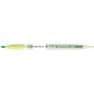 Writech Dual Tip tuschpennor dubbelspets, 24-pack