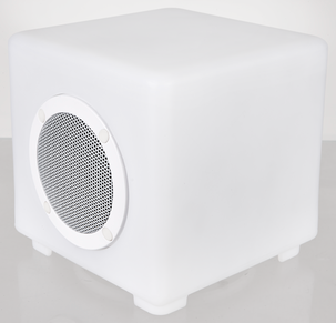 Kaiutin, jossa LED-valo