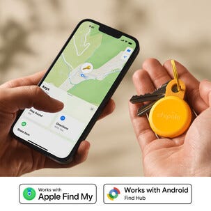 Chipolo Loop sporingsbrikke, nøkkelfinner for Apple/Android