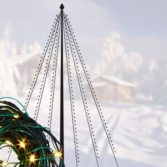 Flaggstangbelysning LED, 9 m eller høyere, Northlight