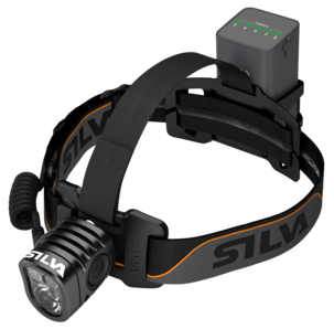 Silva LR2000RC -otsalamppu, ladattava, 2000 lm