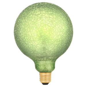 Dimbar globlampa LED E27 krakelerad 125 mm