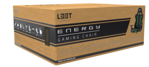 L33T Energy Gamingstol, grön