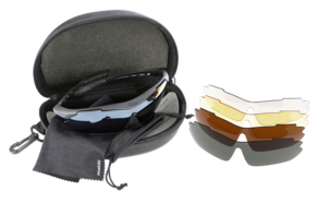 Urheilulasit Asaklitt - 5 eriväristä linssiä