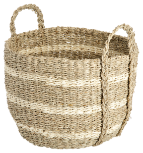 Förvaringskorg av sjögräs, 2-pack