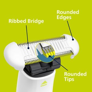 Philips OneBlade Intimate barberhøvel hvit QP1924/22