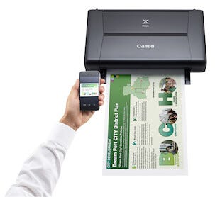 Langaton valokuvatulostin Canon Pixma iP110