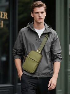 Anmiki Crossbody Gear Bag mobilväska med axelrem