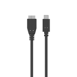 USB-C till Micro-USB-B kabel 0,6 m, svart
