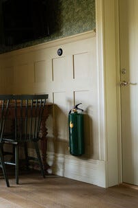 Housegard Design pulversläckare 55A, grön/guld, 6 kg