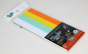 Plaststrån till 3Doodler Fire & Ice