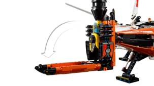 LEGO Technic VTOL Raskaan kuorman avaruusalus LT81 42181, yli 10-vuotiaille