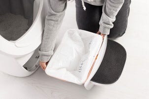 Whisker Litter-Robot 4 søppelposer til kattedo, 50-pakning