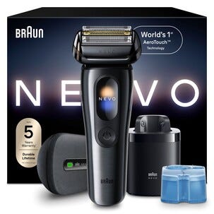 Braun NEVO 17010C barbermaskin med oppladbart reiseetui