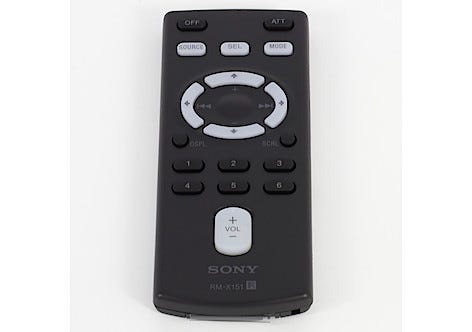 Fjärrkontroll Sony RM-X151