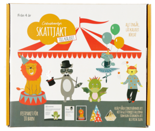 Skattjakt barnkalas cirkus