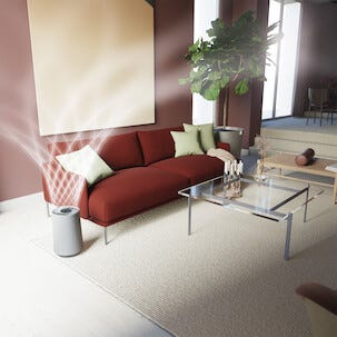 Ilmanpuhdistin Electrolux FA31-201GY, 40 m2