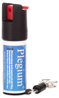 Plegium Basic forsvarsspray med farge og mentol