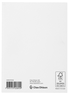 Gratulasjonskort dobbelt med blank innside, 11 × 8 cm