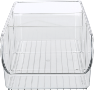 Säilytyslaatikko, jossa jakaja, 14 x 28 x 9 cm.