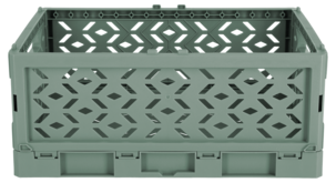 Klappboks av resirkulert plast, large 33 x 24,5 x 13,8 cm