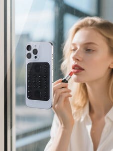 Anmiki magnetisk mobilholder med sugekopper