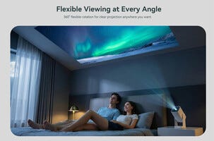 Wanbo Cube 1 portabel projektor med Android TV