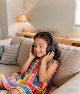 Belkin SoundForm Mini 2 barnehodetelefoner, trådløse, fra 3 år