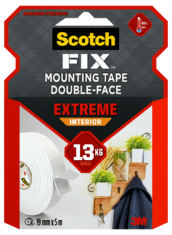 Scotch-Fix Extreme Interior dubbehäftande tejp, 13 kg
